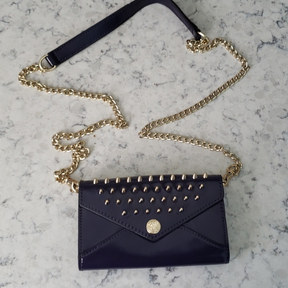 Rebecca Minkoff mini studded purple crossbody